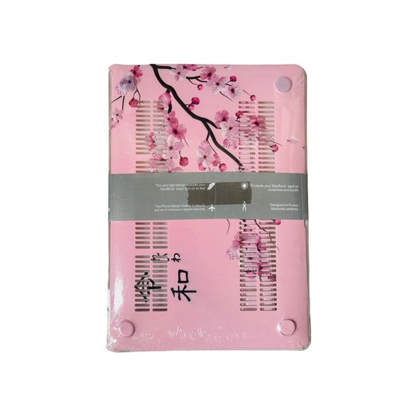 MacBook Air 13" Case Cherry Blossom Design Lightweight Protective Cover Pink - Picture 4 of 8